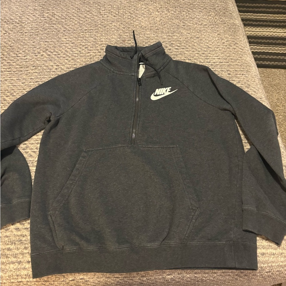 Nike Charcoal Half-Zip Pullover